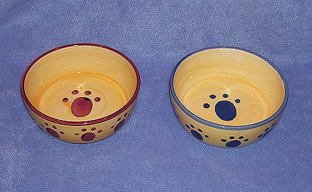Paw print Bowls 2