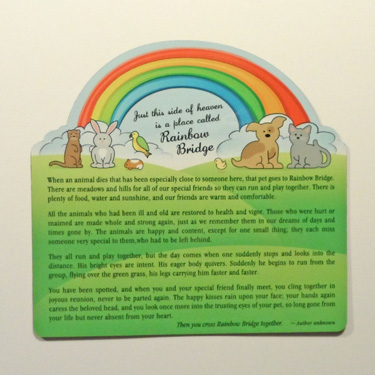 Rainbow Bridge Magnet Rainbow Bridge Magnet
